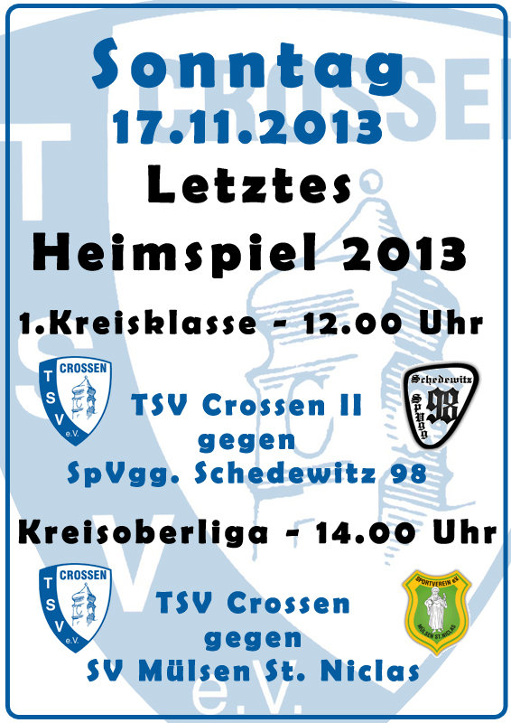 Letztes Heimspiel 2013