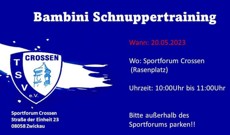 bambini schnuppertraining 20052023